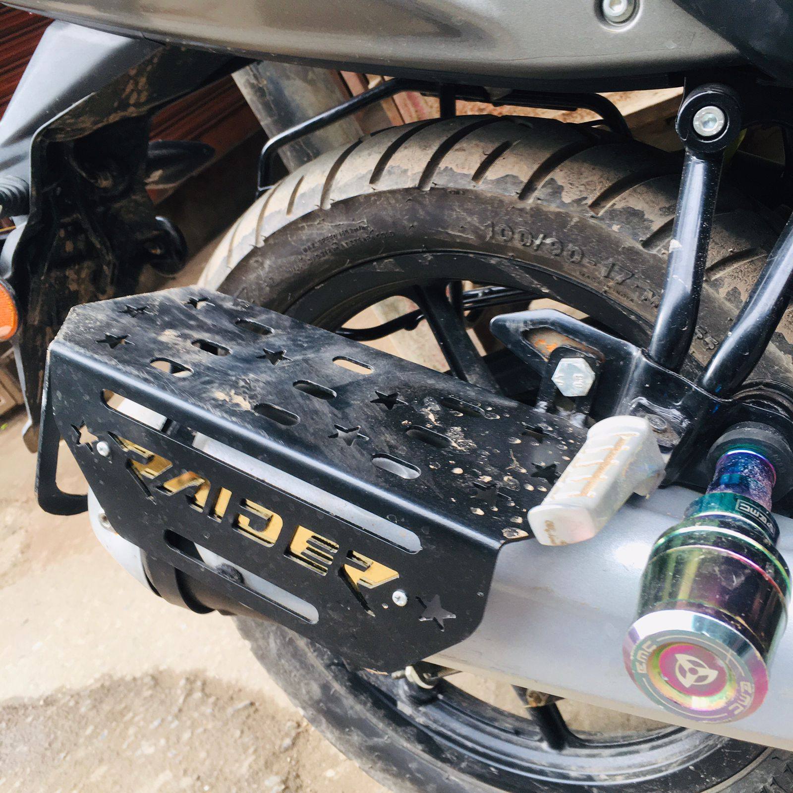 TVS Raider - Silencer Guard  (SS Box)