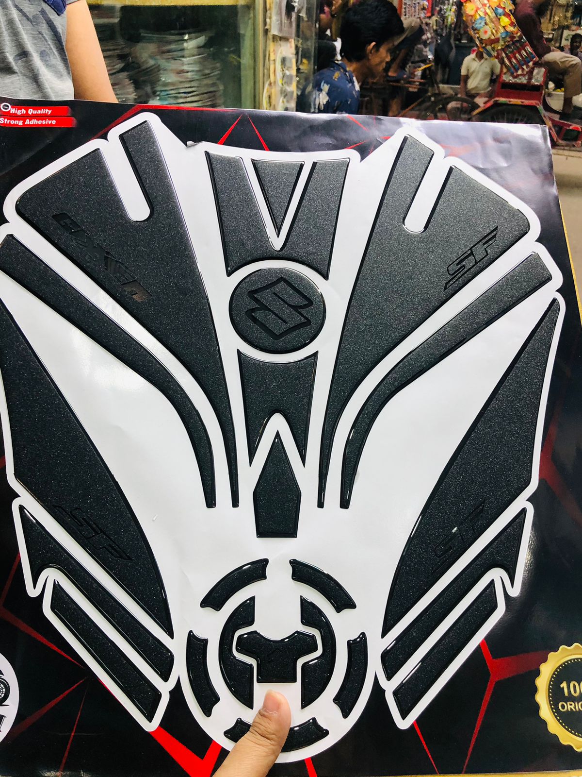 Gixxer SF 3D Tank Pad (Premium Quality)