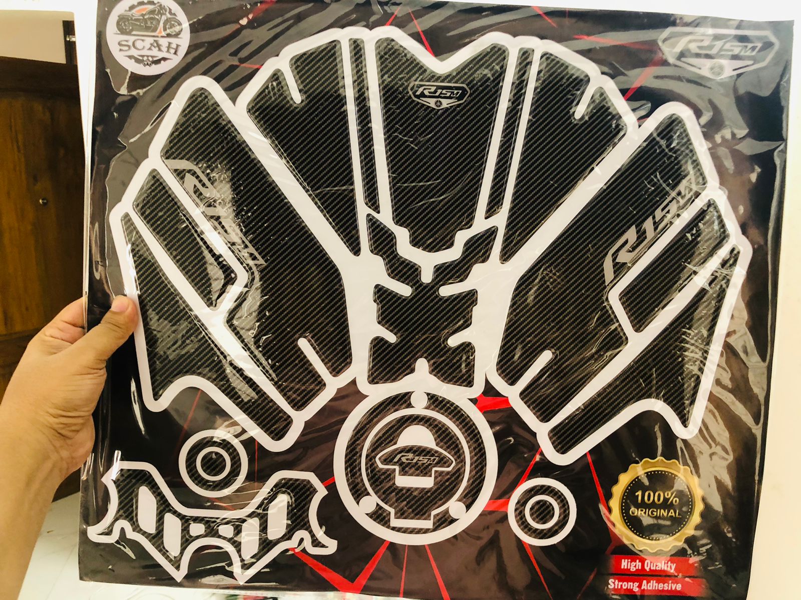 R15 M Tank Pad Sticker