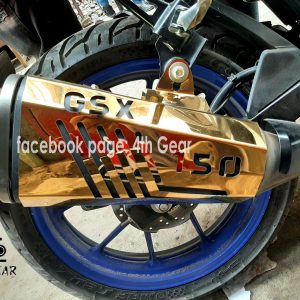 Suzuki GSXR Silencer Cover