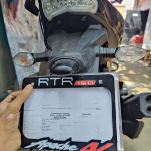 Number Plate Holder - TVS Apache